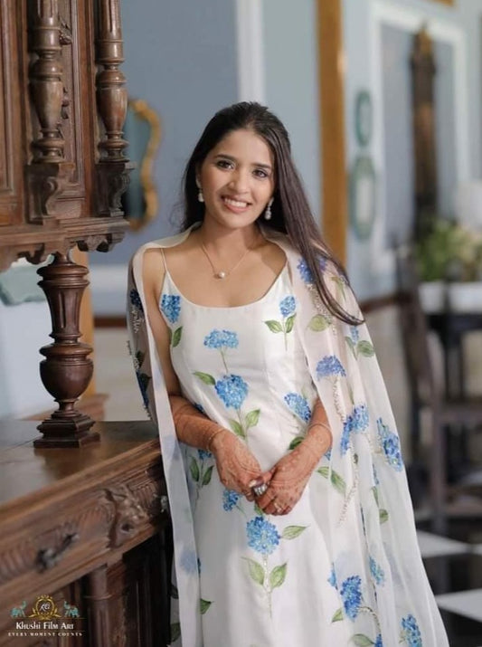 Blue Hydrangea's on Cape