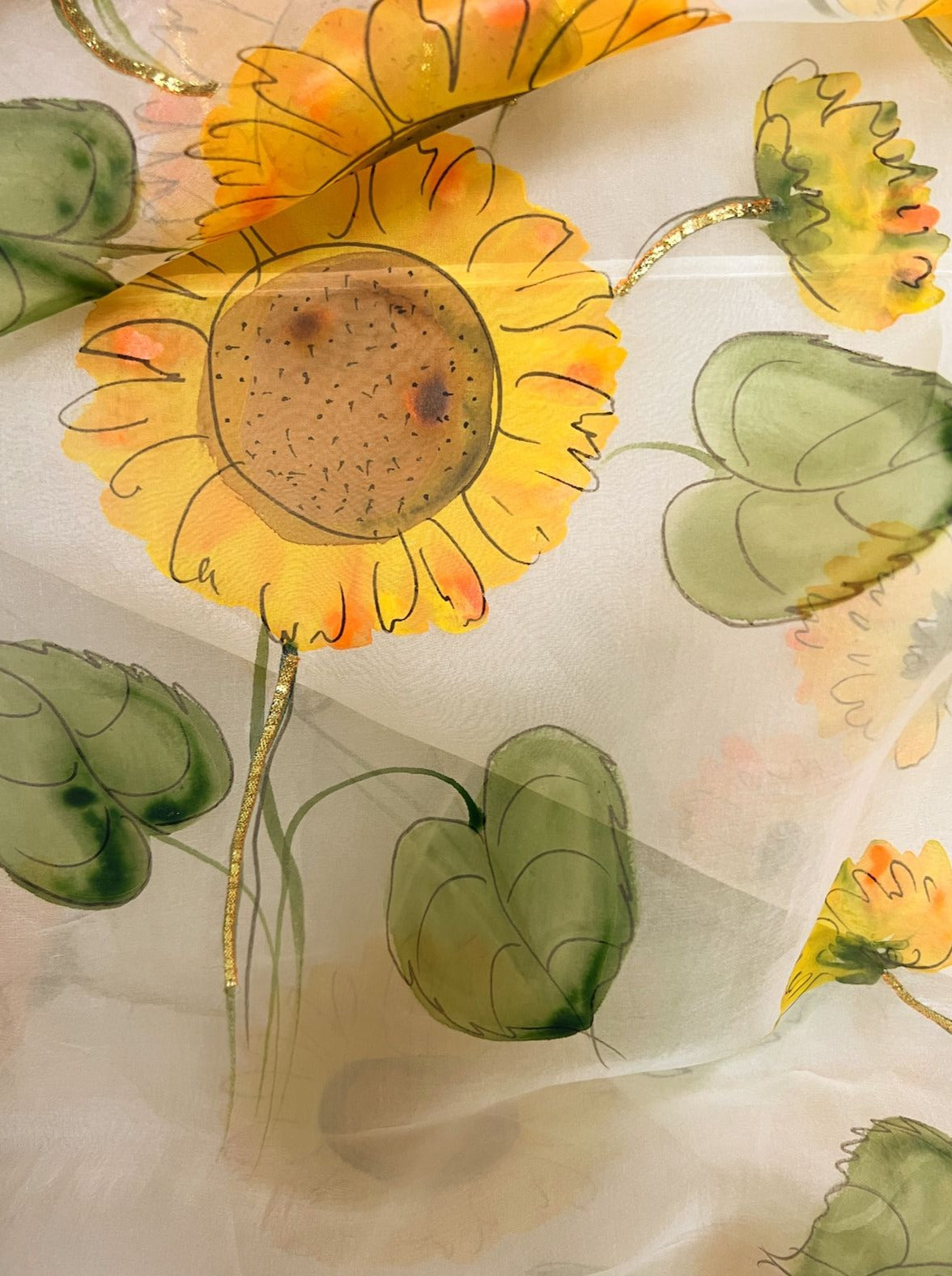 Sunflower Saree