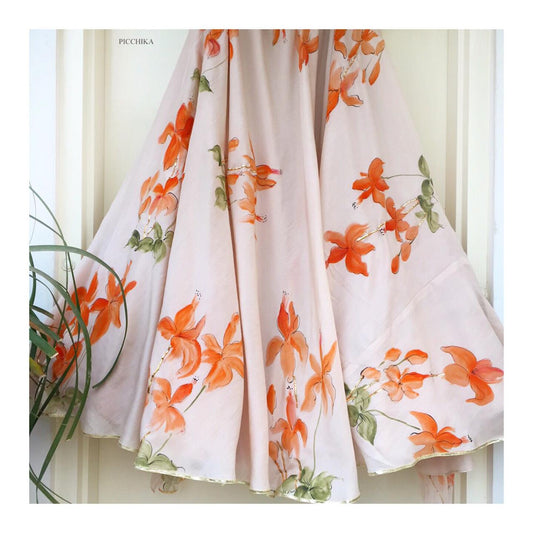 Saffron LILY lehenga