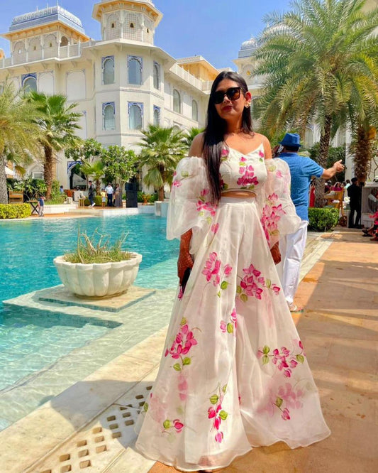 Puff sleeves with pallazoz