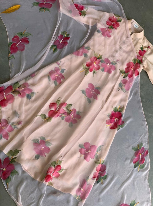 The China Rose Kurta