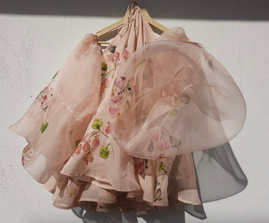 Angel Wings on a halter dress