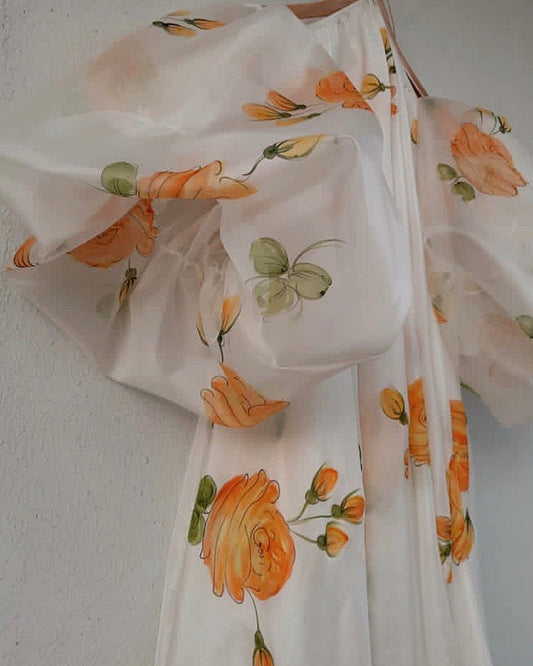 The Puff sleeved dress