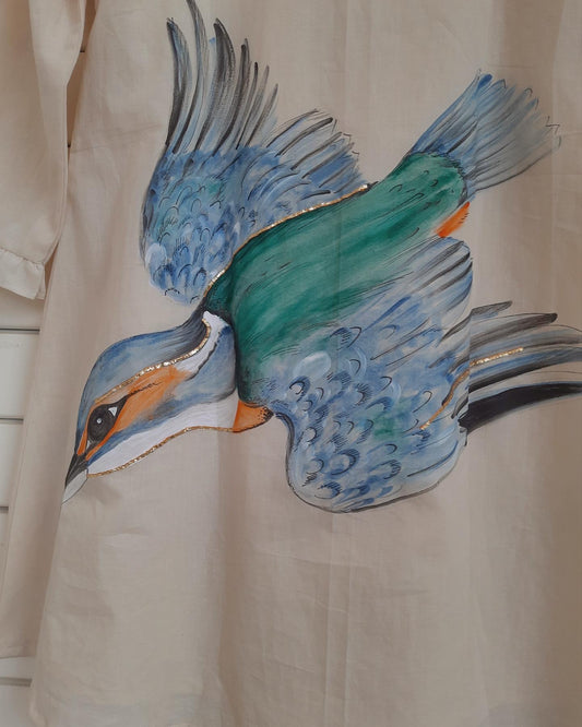 The Kingfisher dress