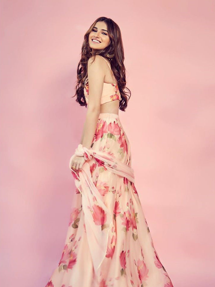 Hand Painted Lehengas