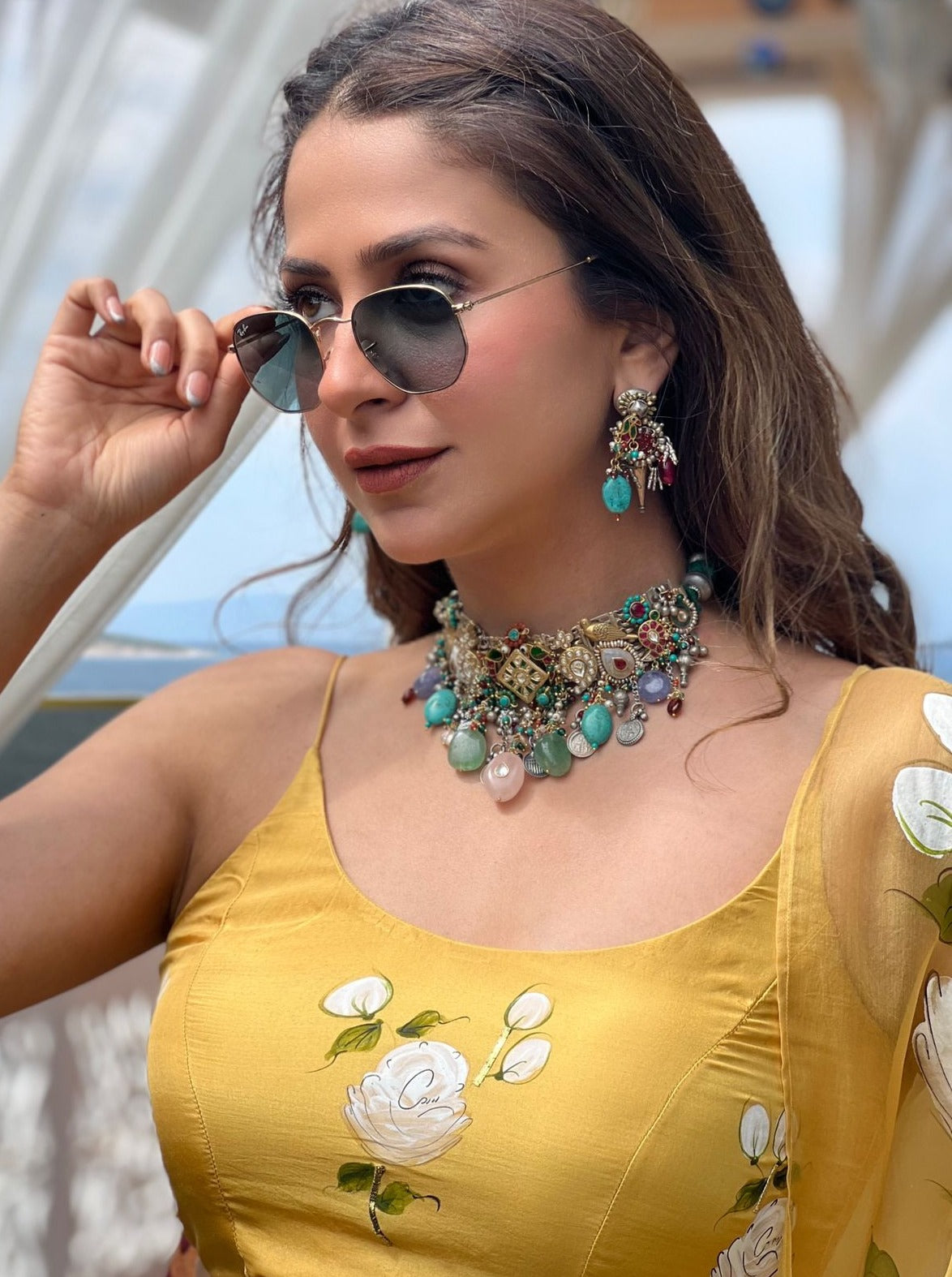 Haldi Yellow Lehenga