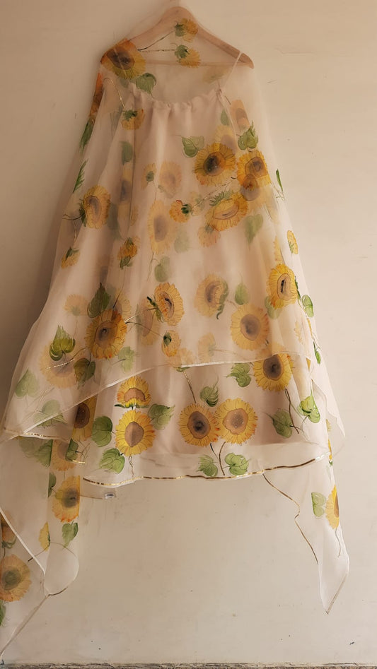 Sunflower Lehenga