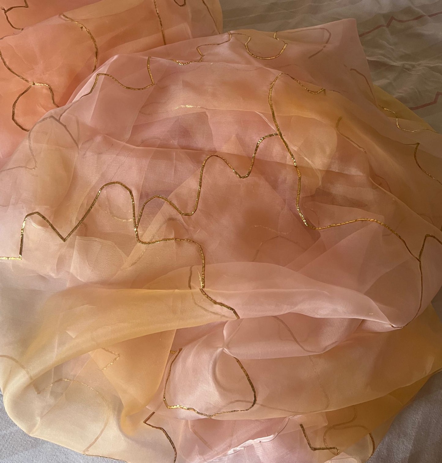 Dreamy Pastel in Mango & Blush Pink