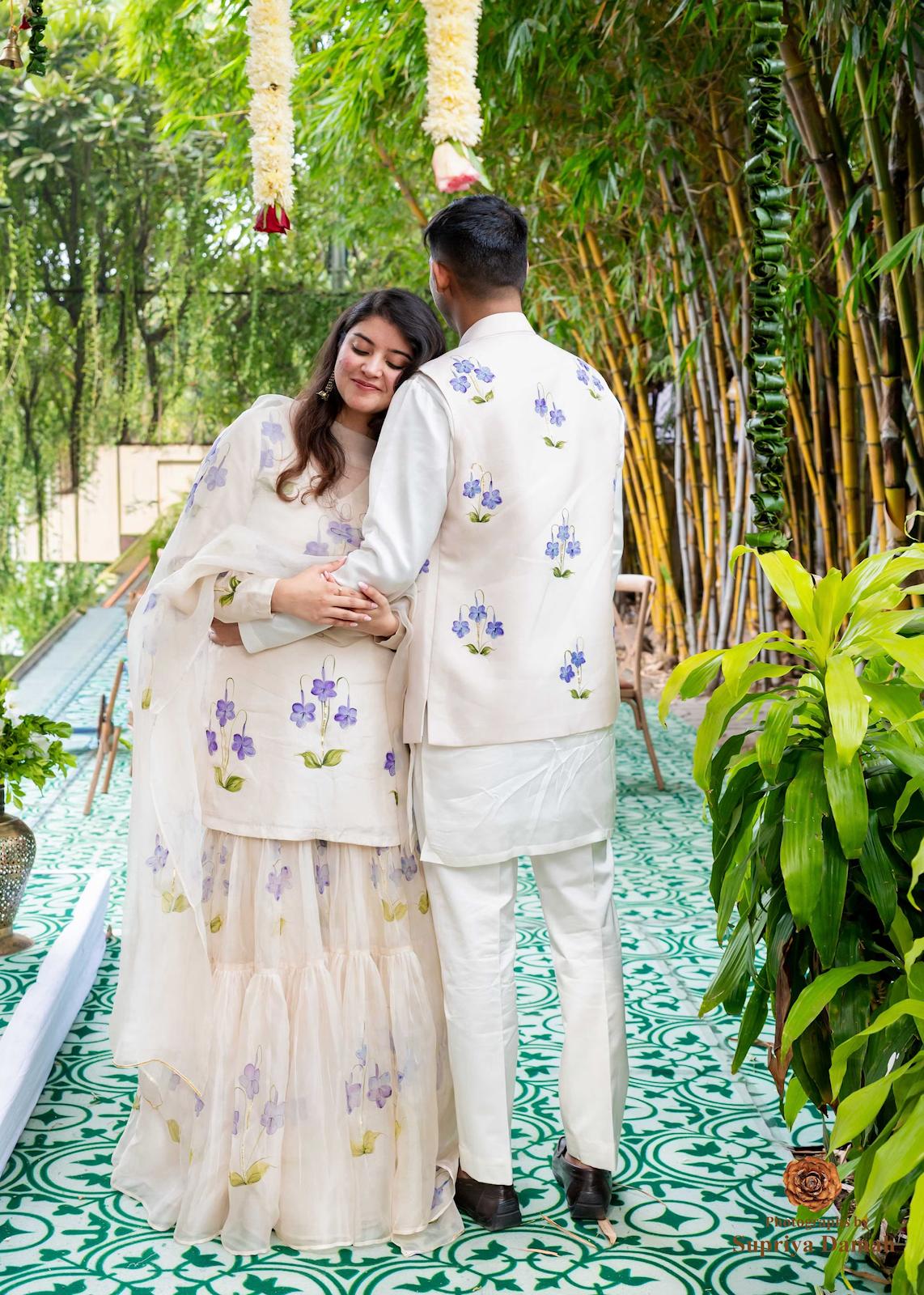 Dunalia's on Dull Ivory Sharara