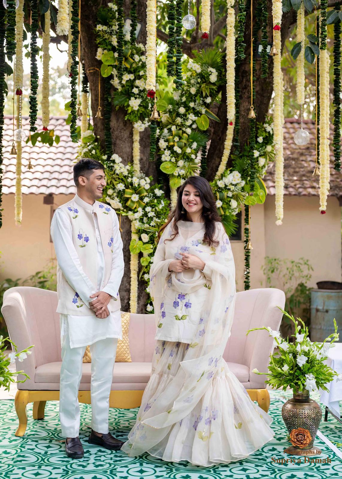 Dunalia's on Dull Ivory Sharara