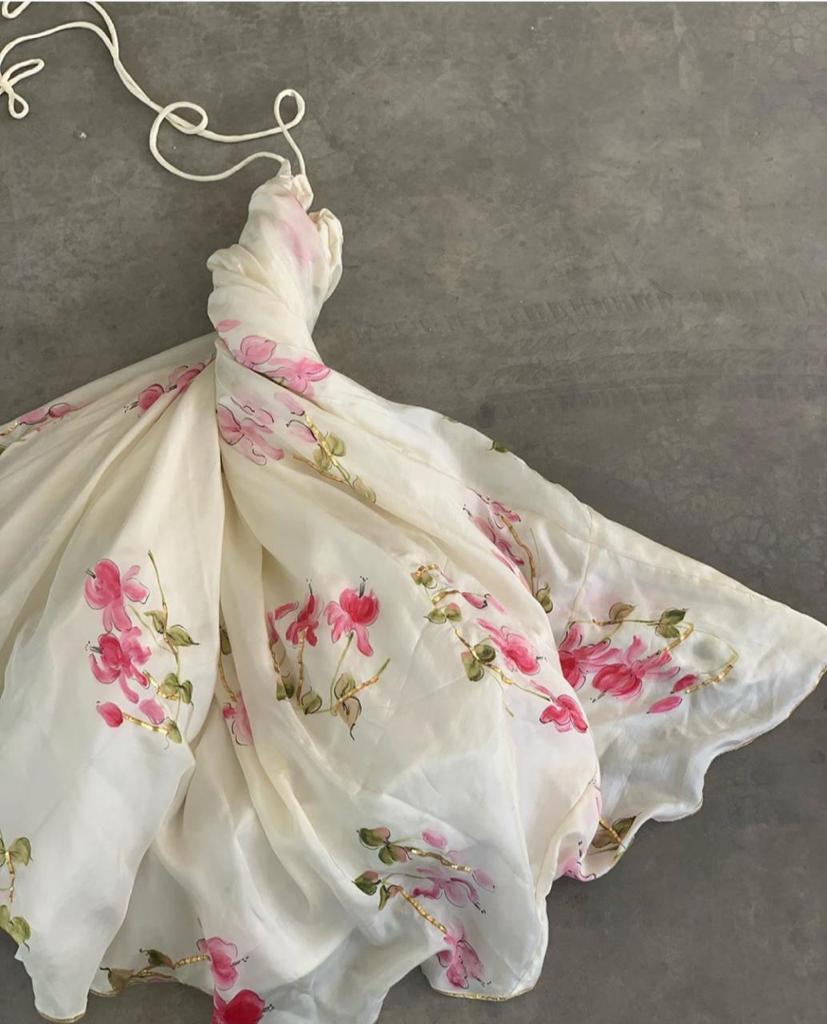Pink Fuschia SIlk Lehenga