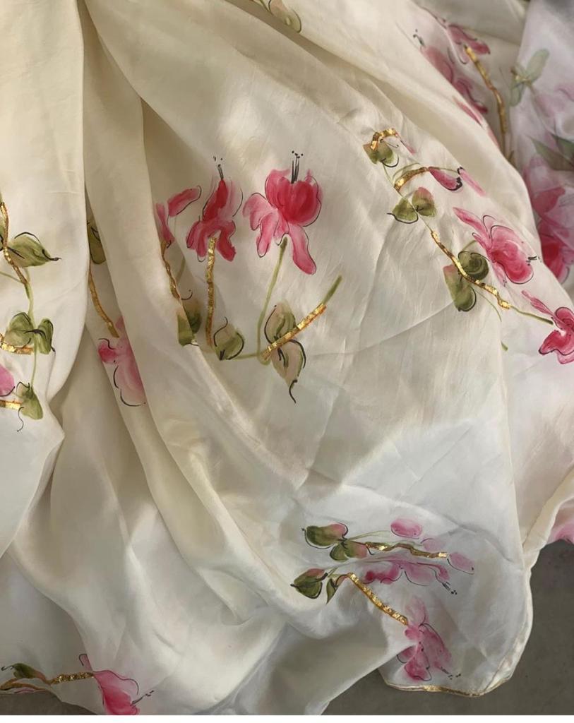 Pink Fuschia SIlk Lehenga