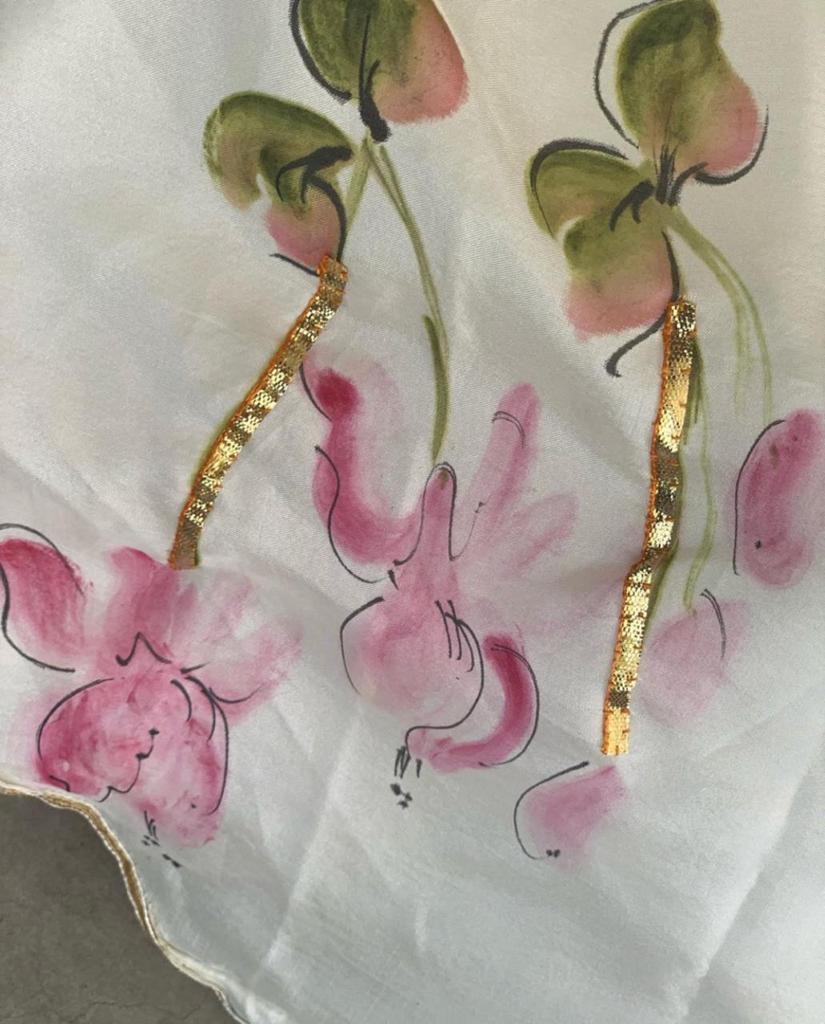 Pink Fuschia SIlk Lehenga