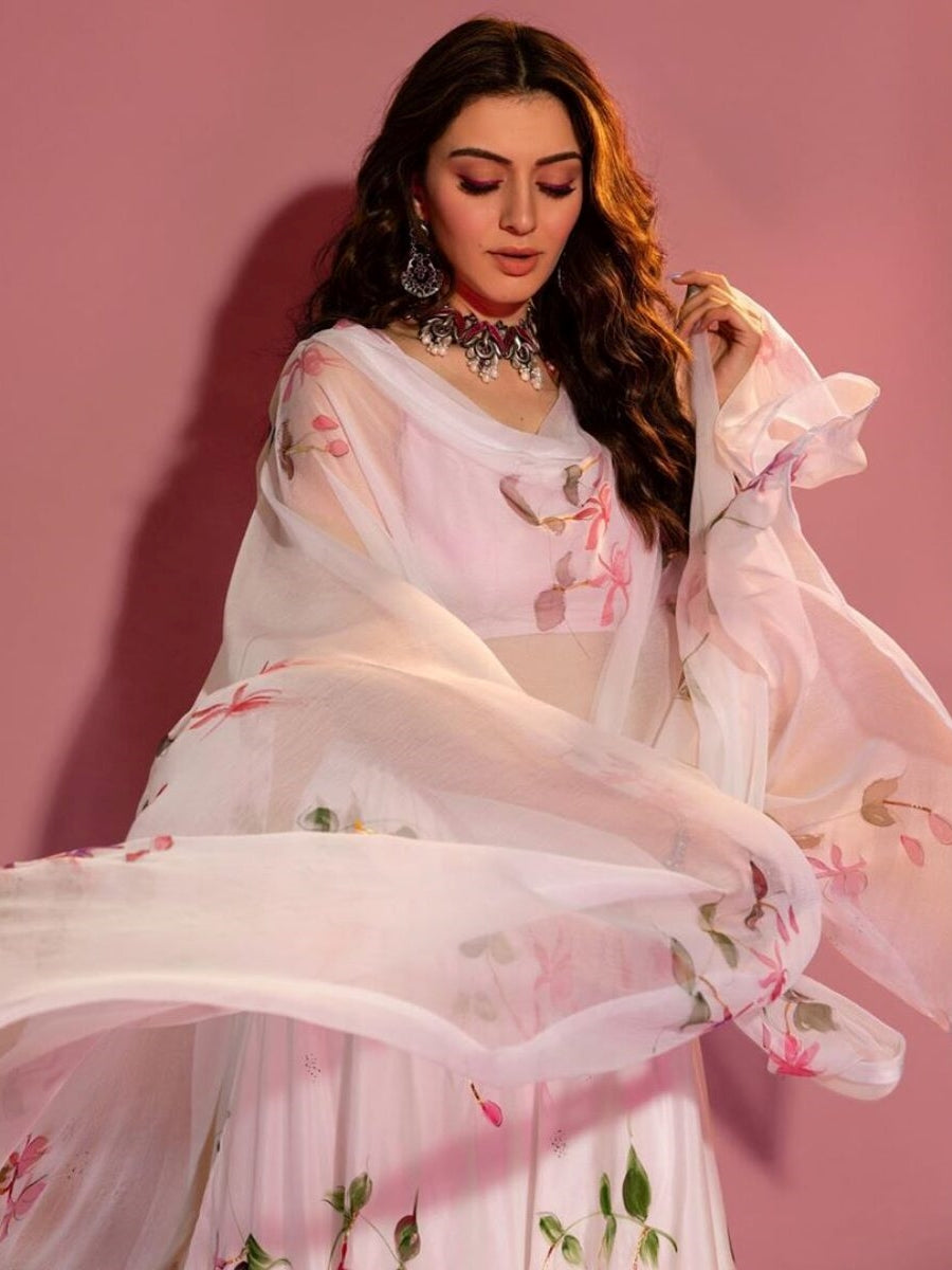Pink Fuschia SIlk Lehenga