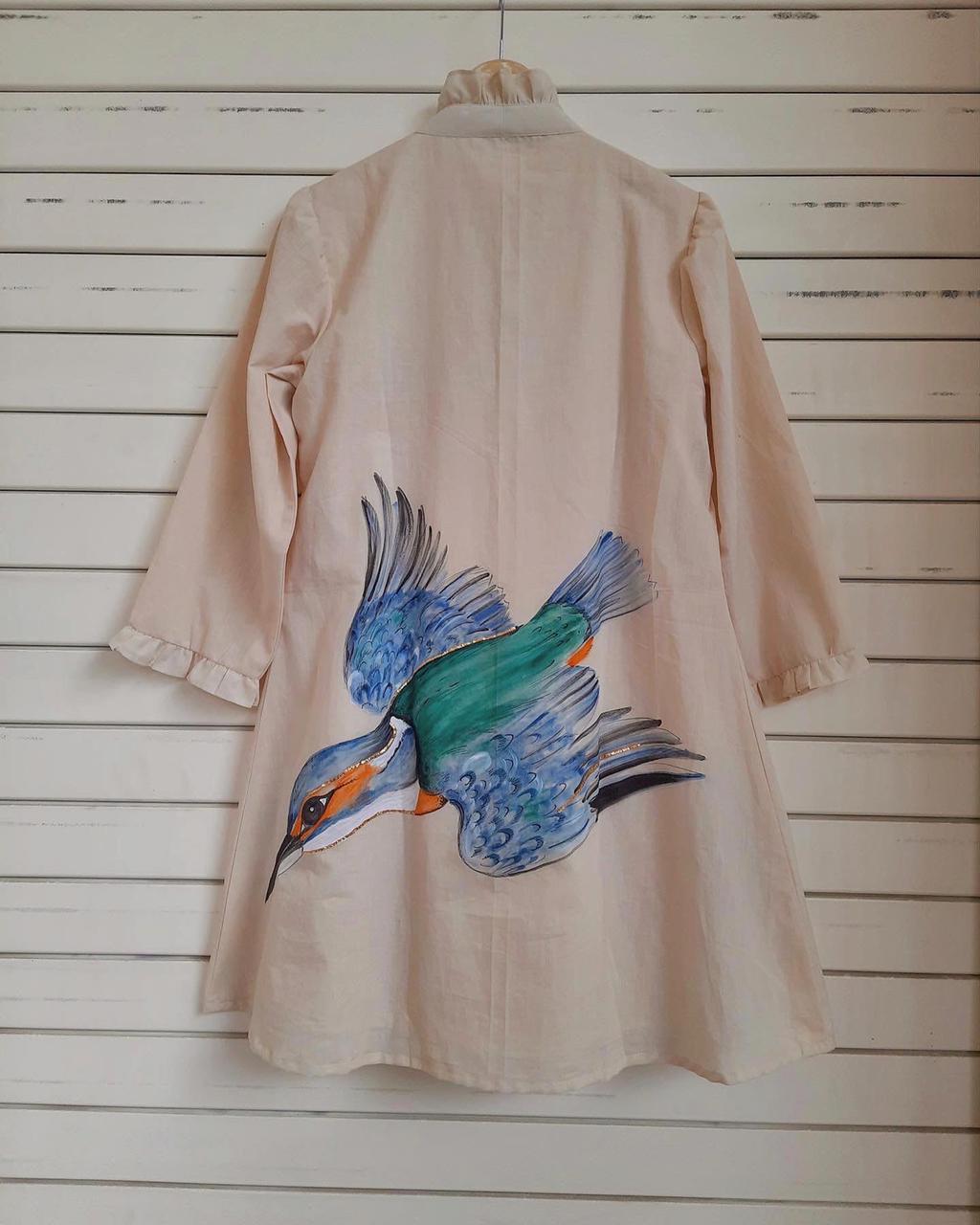 The Kingfisher dress