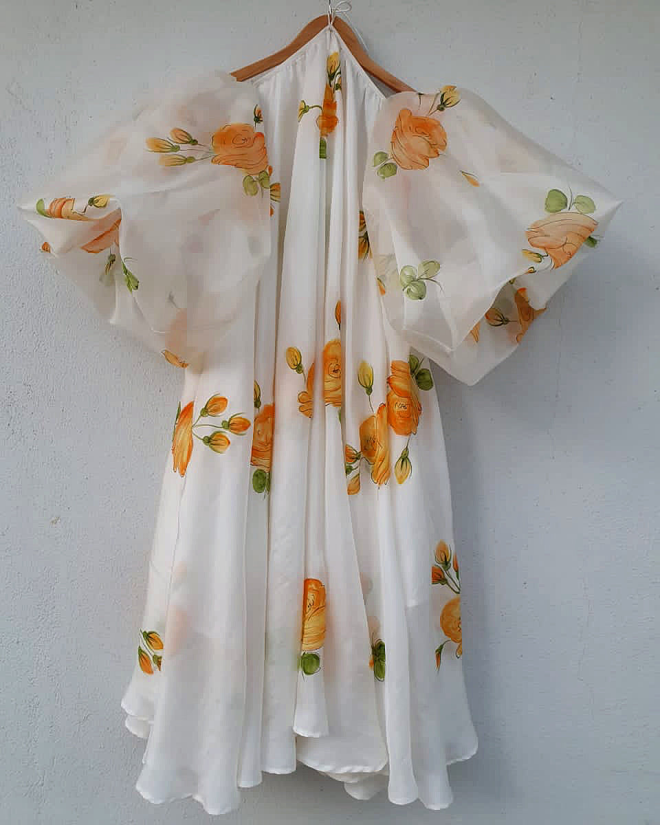 The Puff sleeved dress